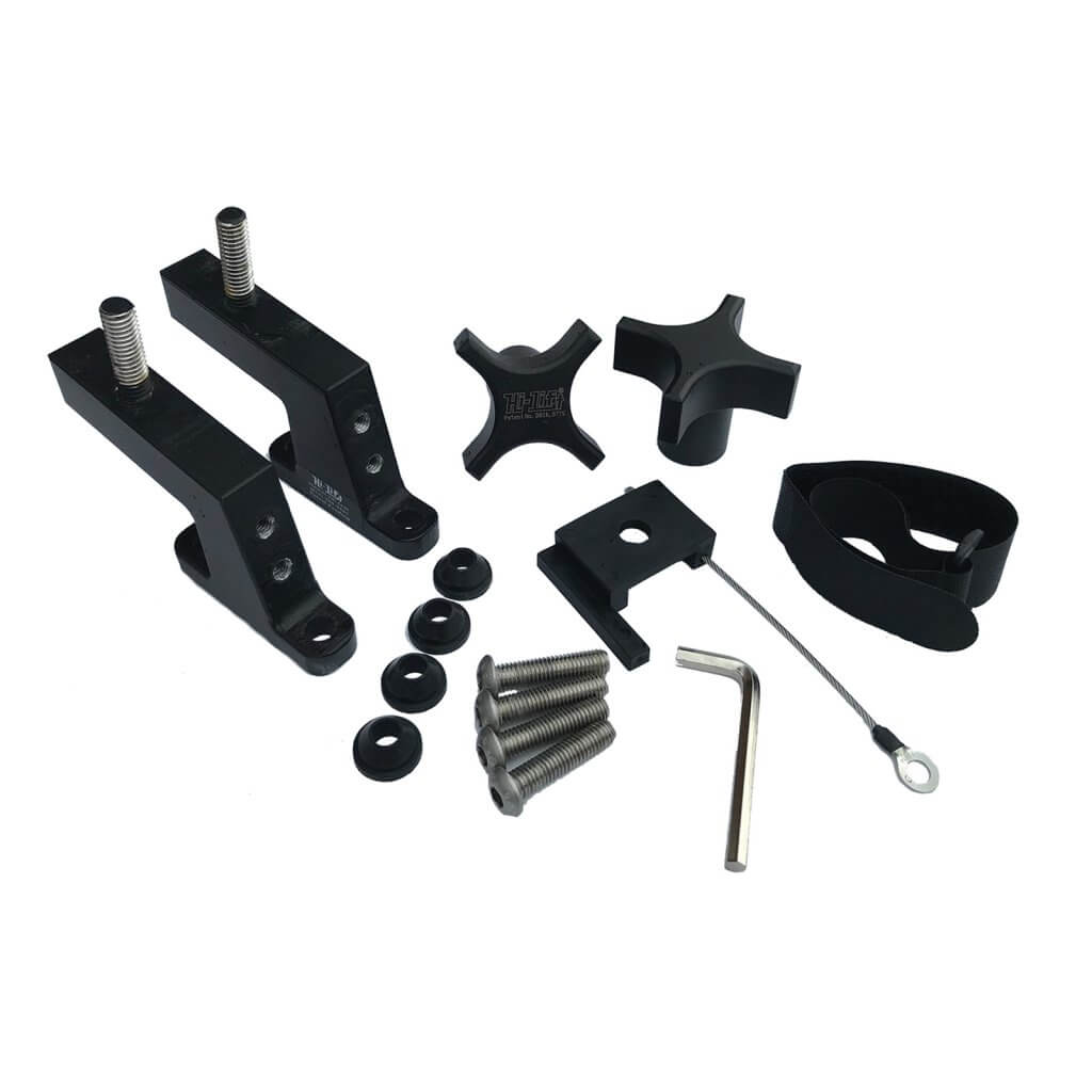 Hi-Lift Jack HM-900 Hood Mount for Jeep Wrangler (2013 - Present) and Gladiator image 1