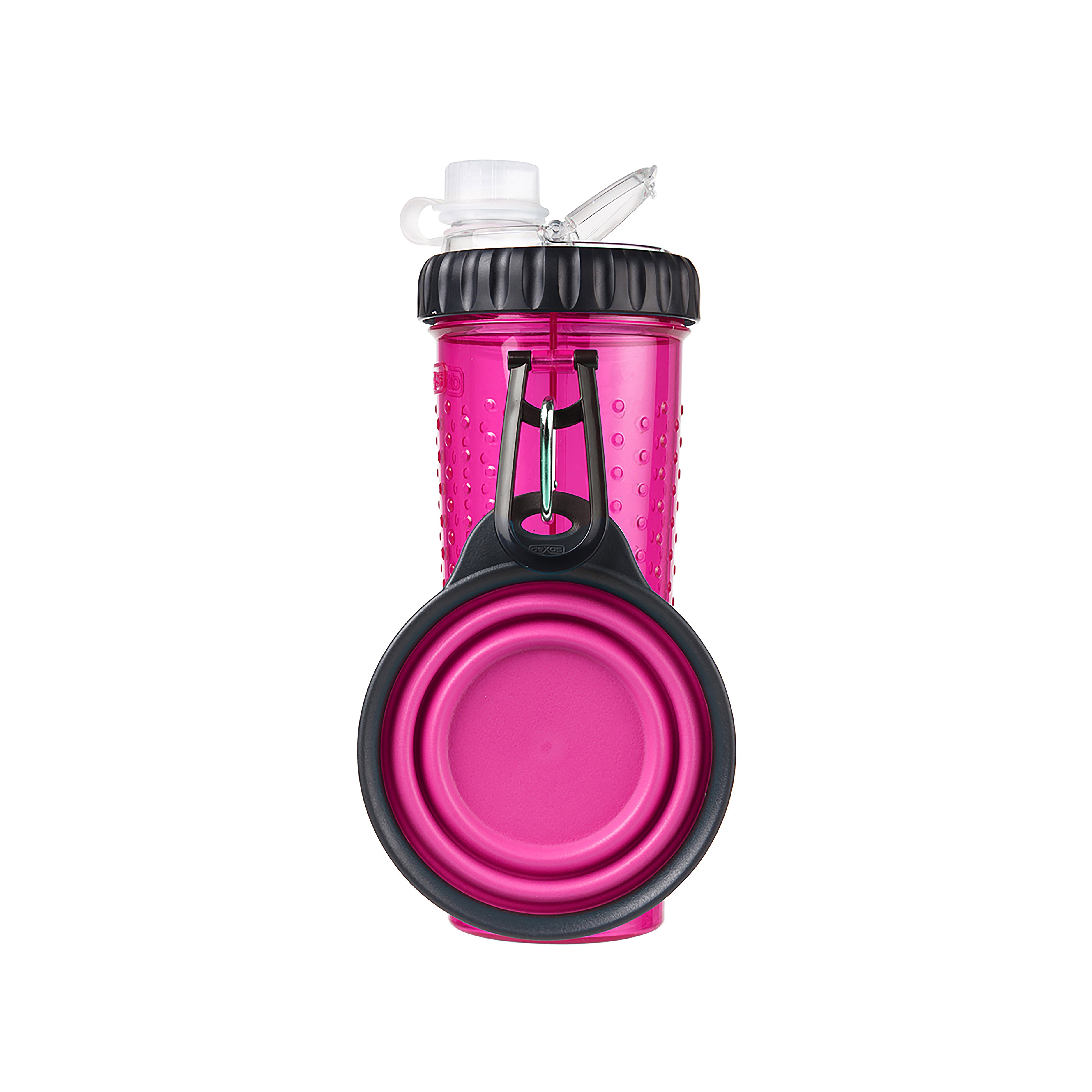 Dexas SNACK-DUO PET BOTTLE PINK